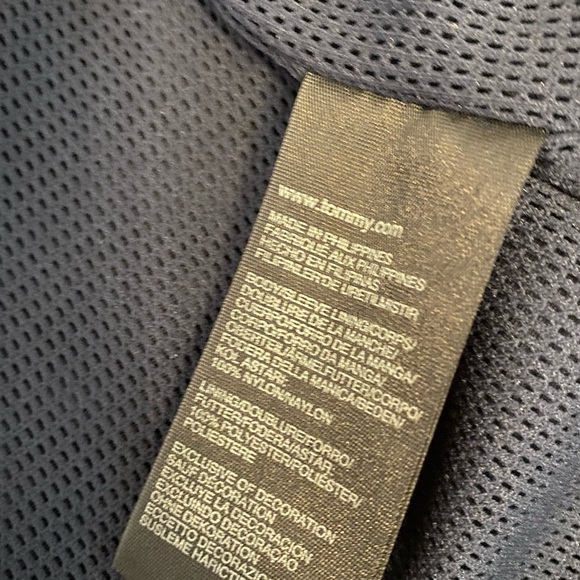 Tommy Hilfiger Navy Blue Boy's YACHTING Fall Spring Jacket Coat Size XS 4 5 - Picture 12 of 12